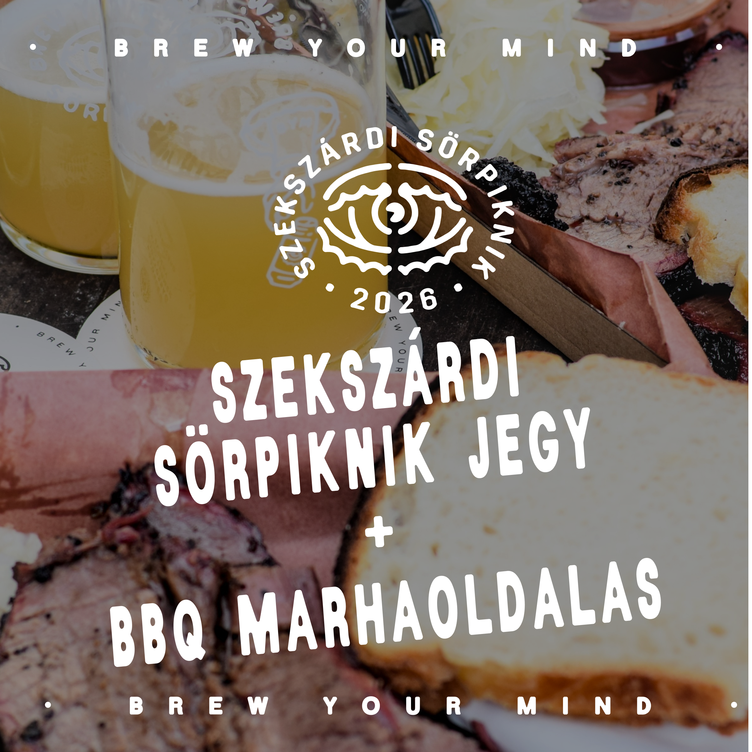 SÖRPIKNIK JEGY + BBQ MARHAOLDALAS